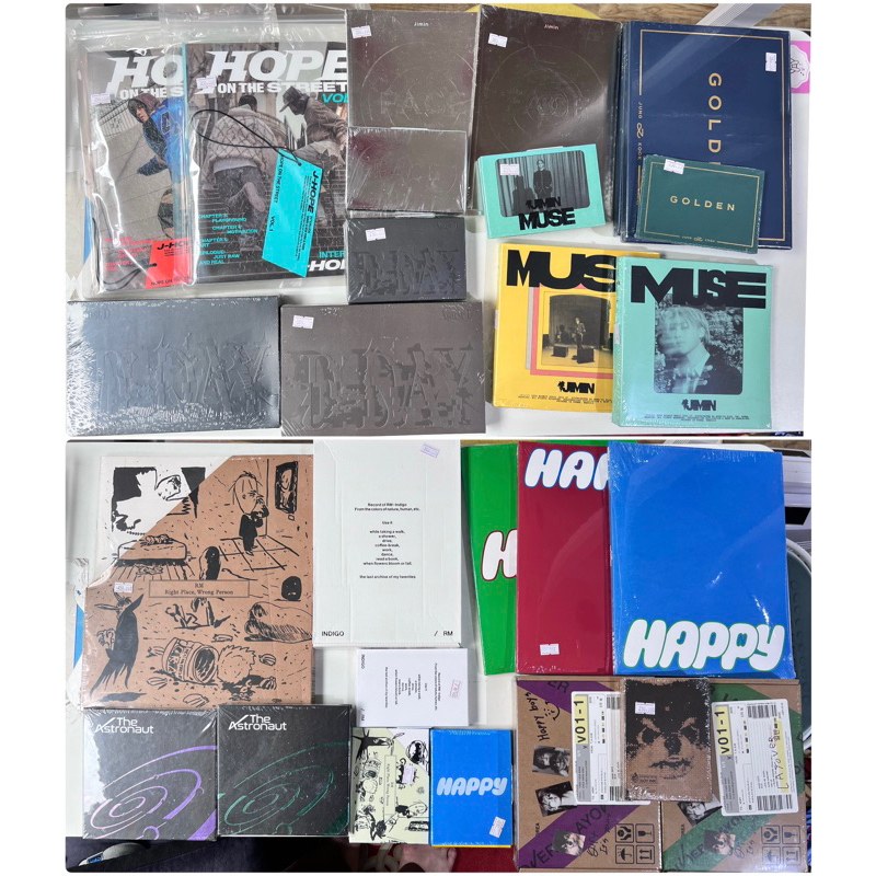 อัลบั้ม JungKook TAEHYUNG JIMIN RM JOPE JIN SUGA JIMIN - Solo Collection