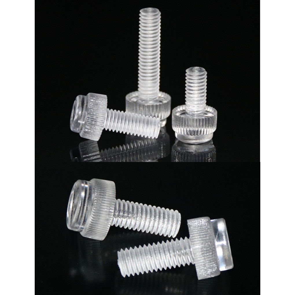 สกรูไมก้าใส สกรูใส M3 - M4 - M5 หมุดไมก้า M4-M5