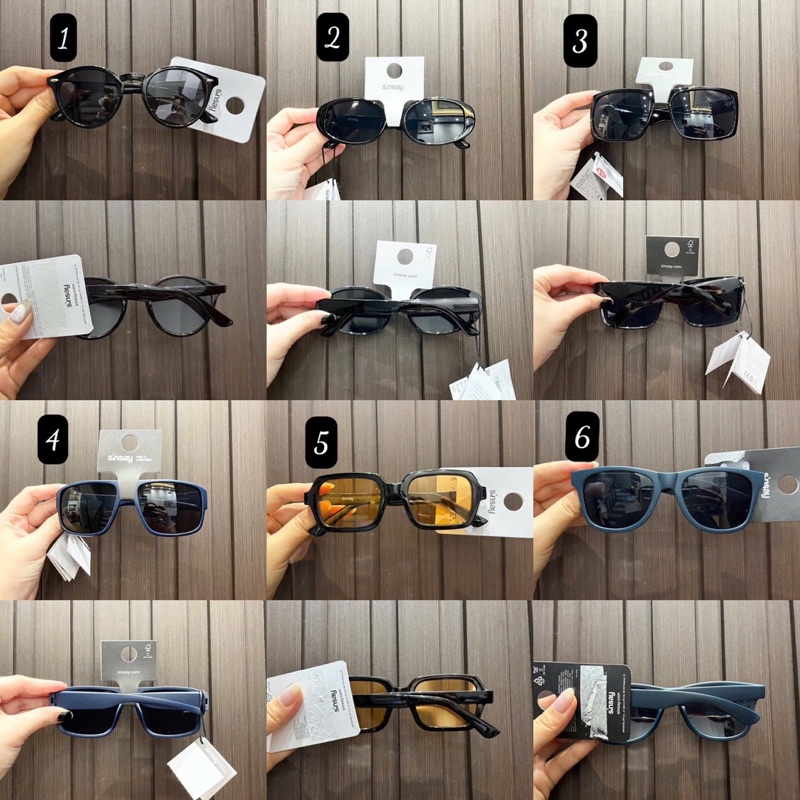 แว่นตาผู้ชาย Sinsay ของแท้ซื้อในโปแลนด์