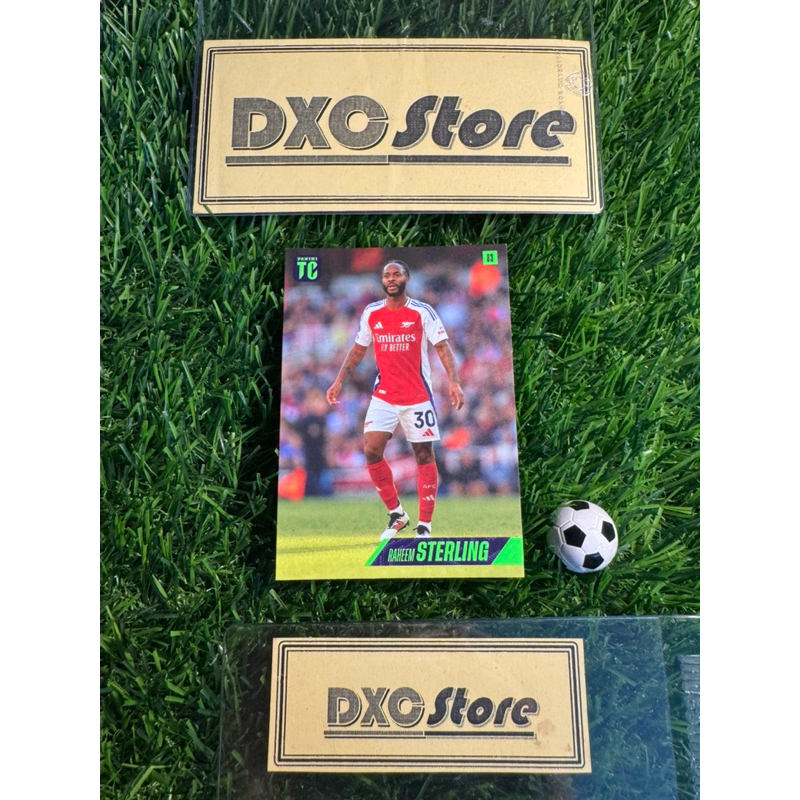 [ ของแท้ ] - PANINI TOP CLASS PREMIER LEAGUE 2025 - RAHEEM STERLING (ARSENAL)
