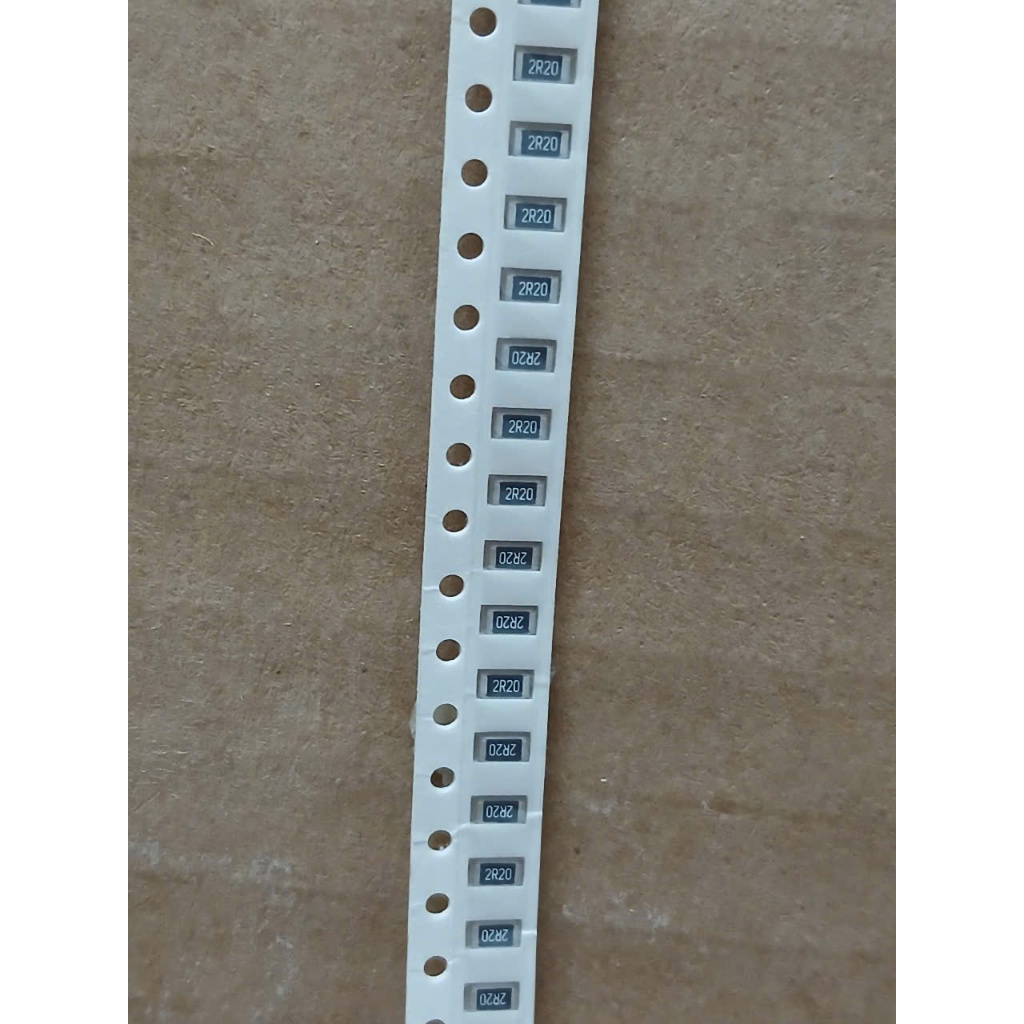 2R20 2.2Ω Paste Resistor ขนาด 1206 1/4W (100 ตัว)