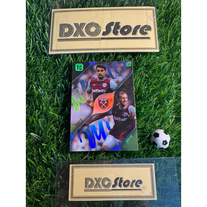 [ ของแท้ ] - MAGIC MIX - PANINI TOP CLASS PREMIER LEAGUE 2025 - LUCAS PAQUETA & TOMAS SOCEK (WEST HA