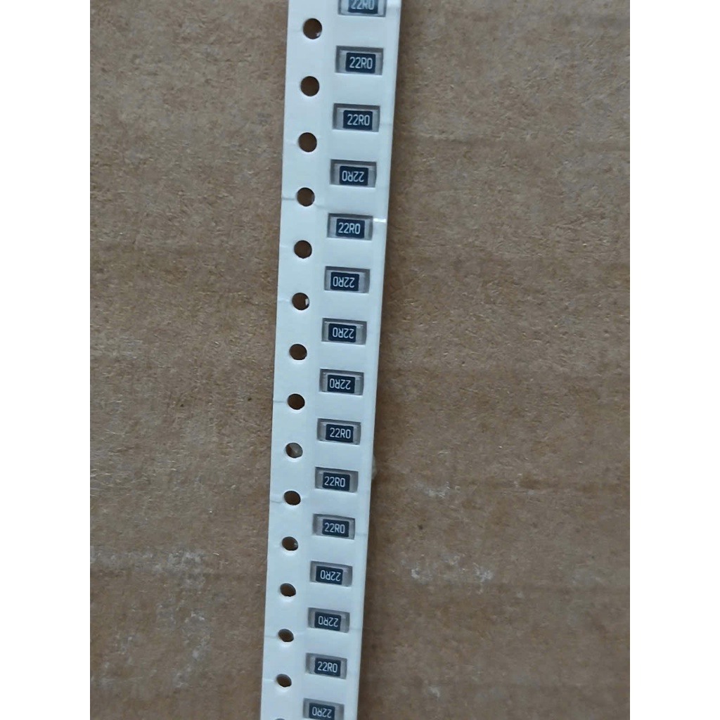 Paste Resistor 22R0 22Ω ขนาด 0805 1/8W (100 ตัว)