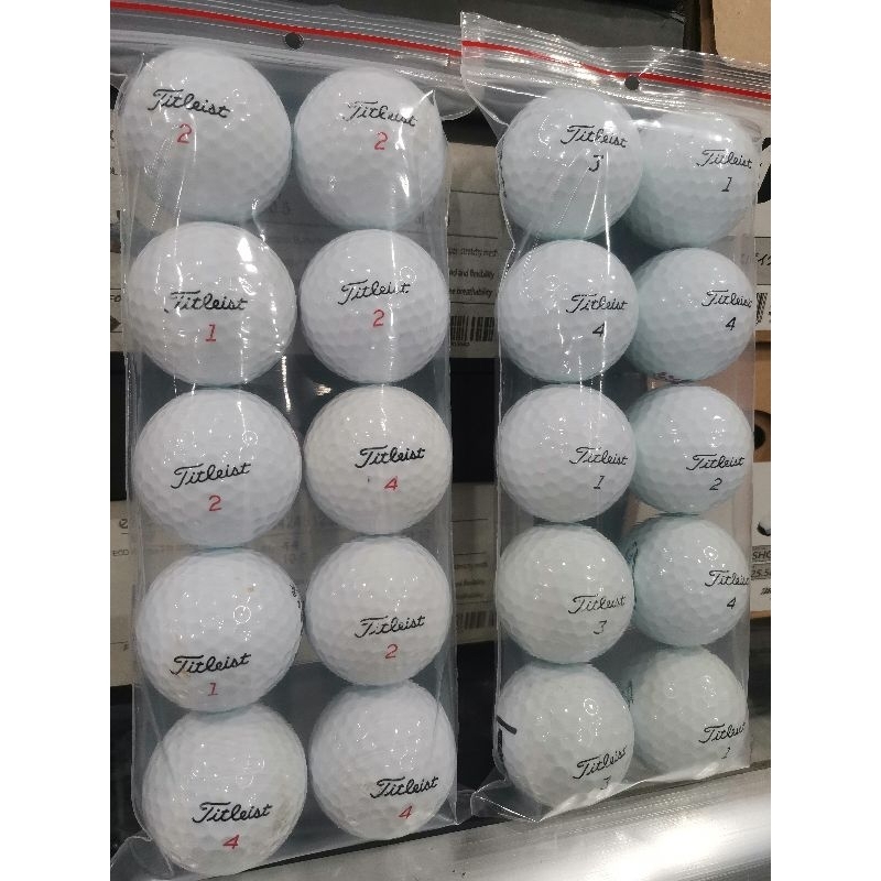 Titleist Golf Ball 10 Balls ใหม่ 85-90%