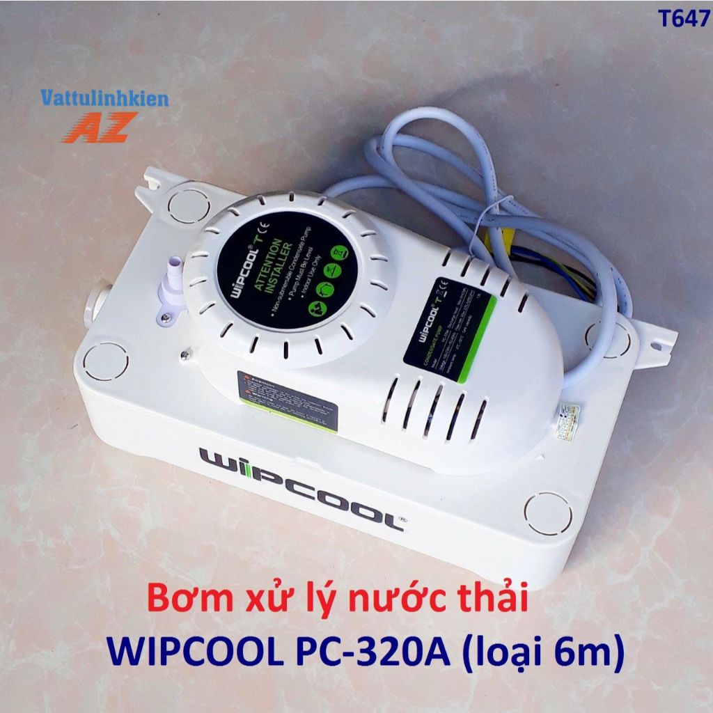 WIPCOOL ปั๊มบําบัดน้ําเสียเครื่องปรับอากาศ รุ่น PC-320A ชนิด 6M