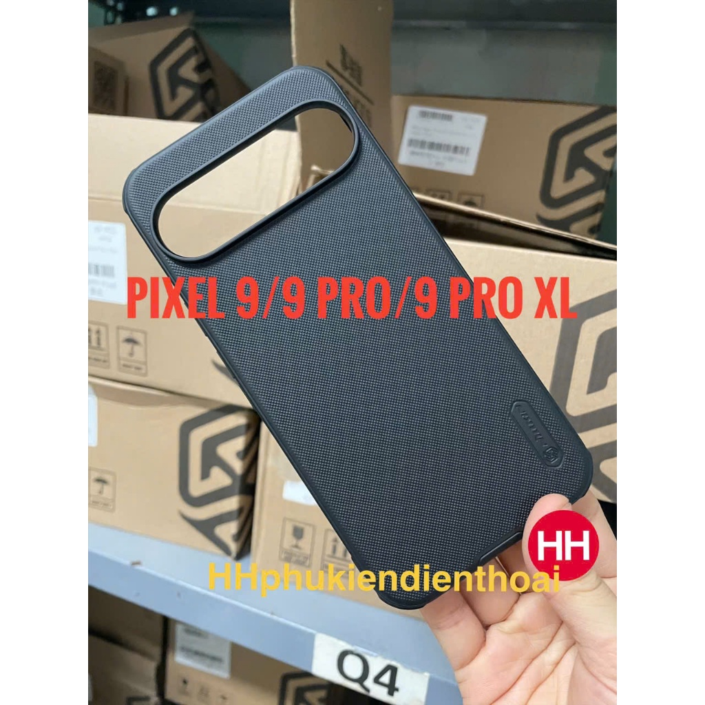 NILLKIN Google Pixel 9, Pixel 9 Pro, เคส Pixel 9 Pro XL ด้านหลังแข็ง, ขอบ TPU กันกระแทก