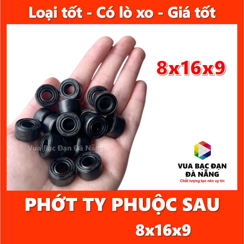 XO (ENTER ORDERS FROM 2 สินค้า) ซีลน้ํามันตะเกียบหลัง 8x16x9 สําหรับ Honda Dream, Wave, Seal 8*16*9 