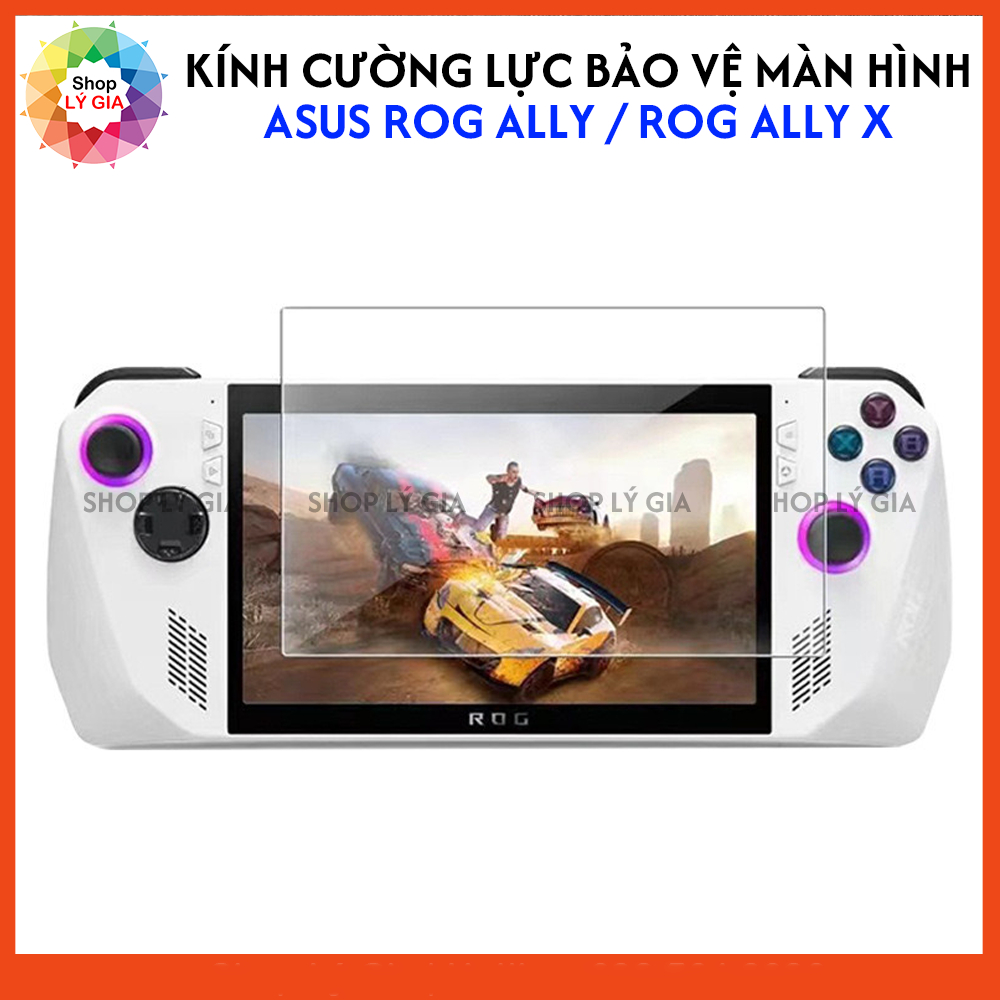 กระจกนิรภัยกันรอยหน้าจอสําหรับ ASUS ROG Ally Xbox X / ROG Ally Xbox / Ally X
