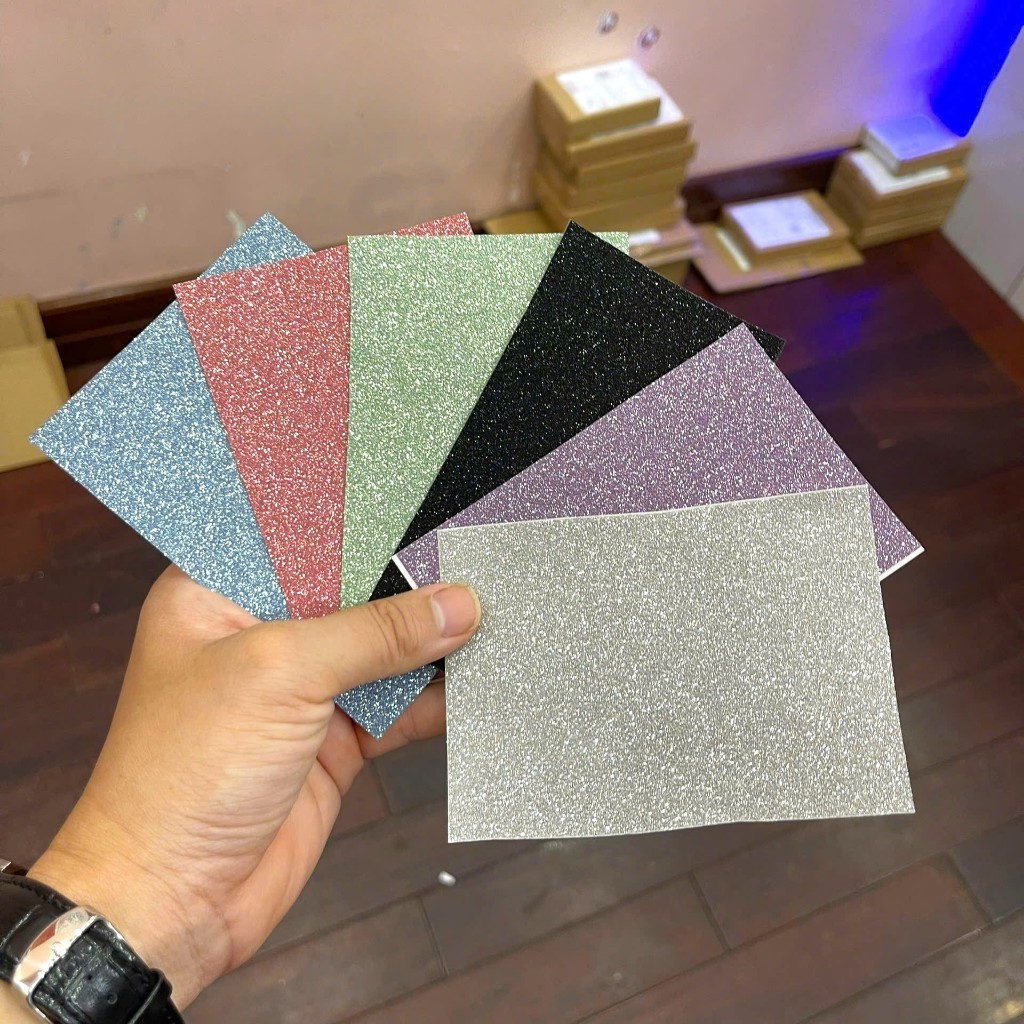 สติ๊กเกอร์ Bling Bling Glitter หลายรุ่น (MESSAGE MACHINE NAME TO SHOP)