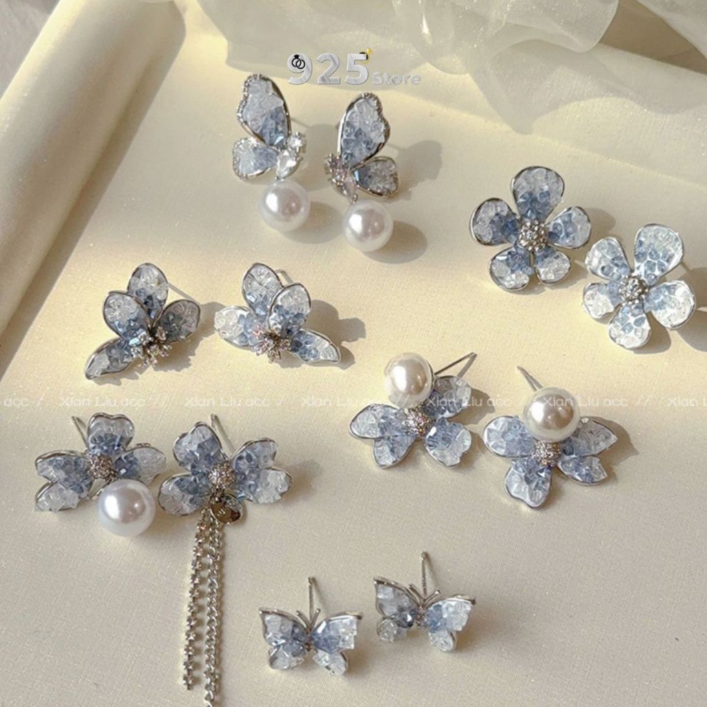 ต่างหูผีเสื้อหรูหราอ่อนโยน บาท01