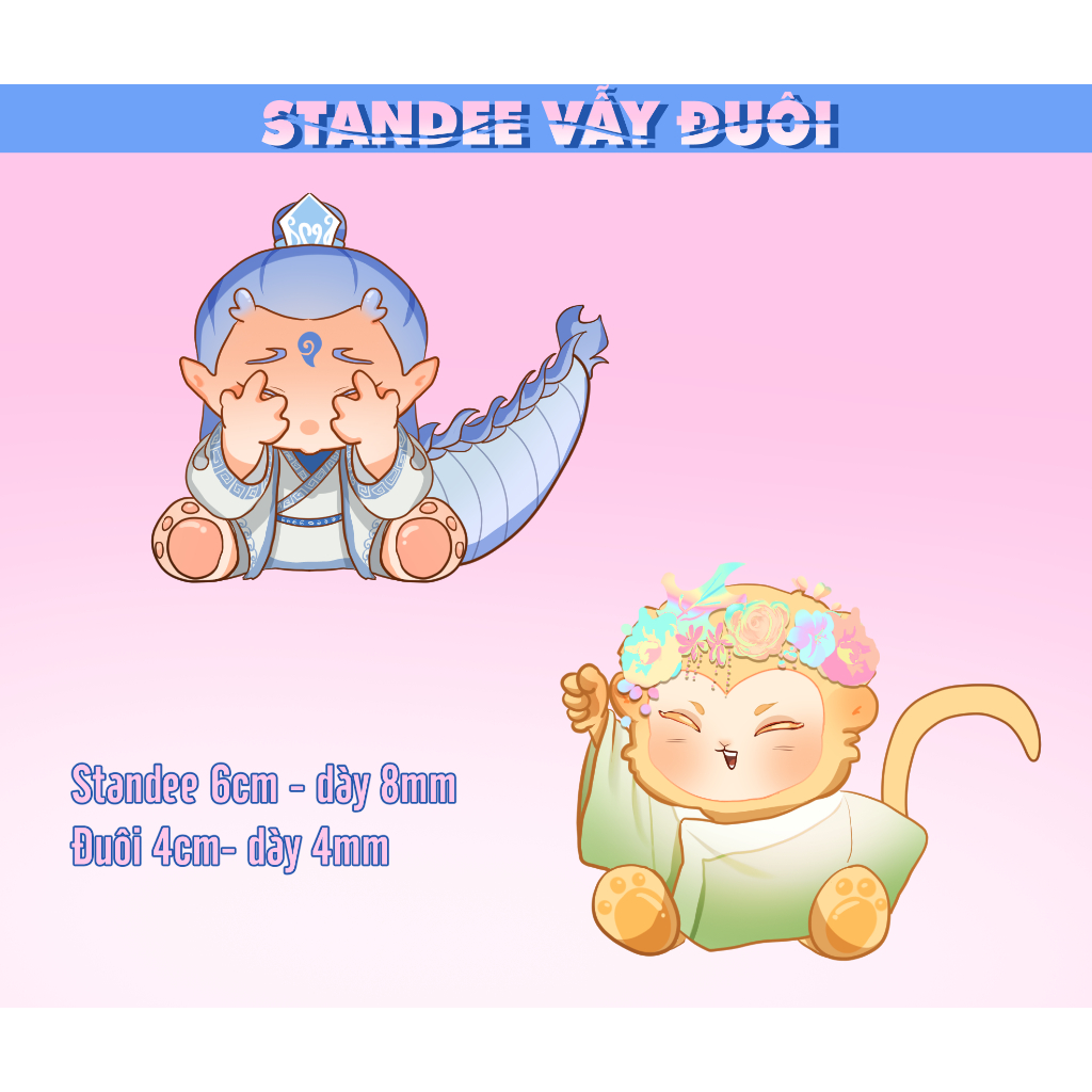 สแตนดี้โบก Wukong/ Ngao Binh/ Wukong/ Aobing