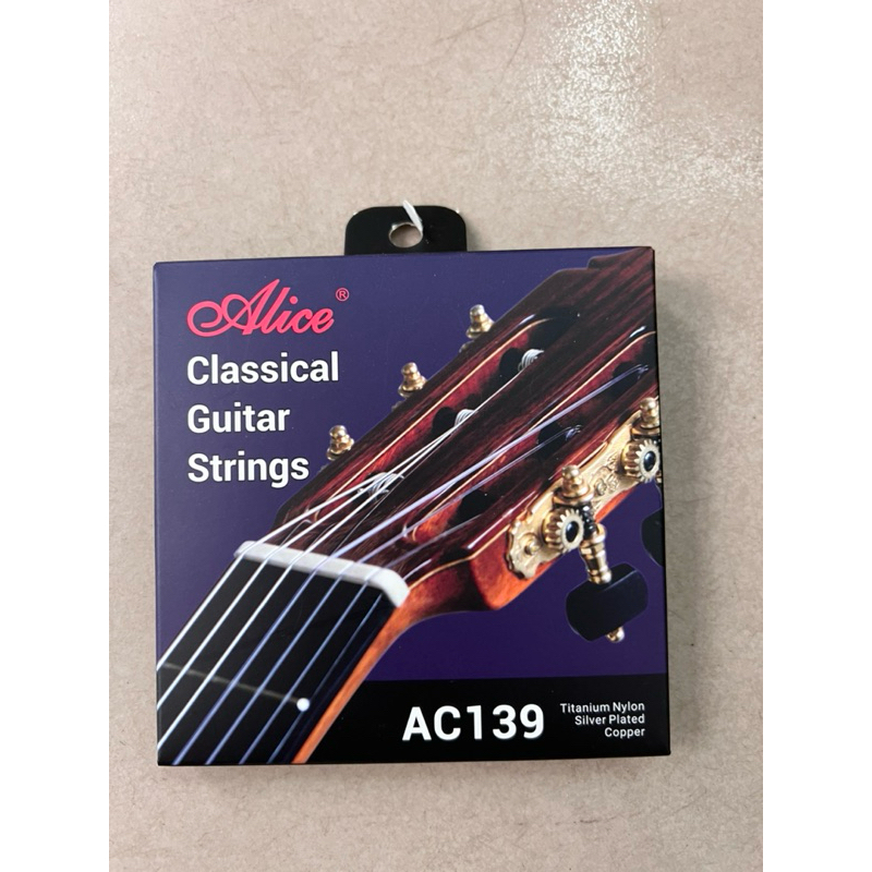 Alice AC139/ AC130/ AC136BK Guitar Strings สายกีตาร์คลาสสิก