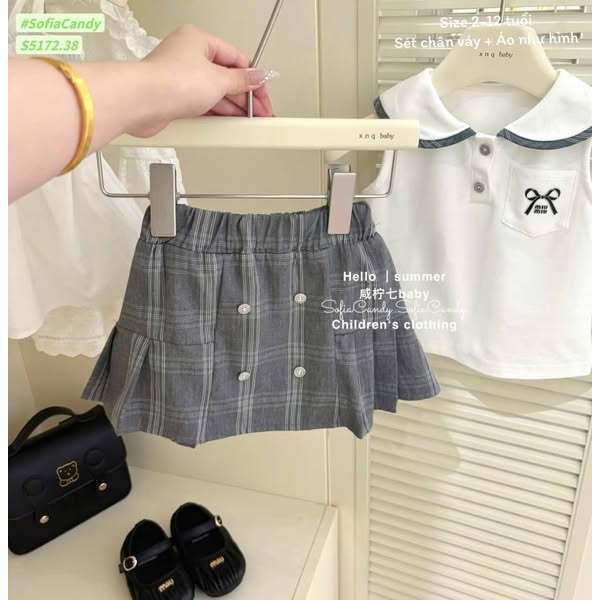 Pretty Baby Girl Dress Set 11กก. ถึง 35กก