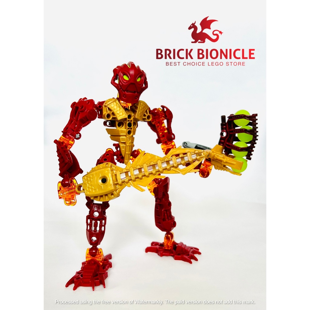 LEGO BIONICLE AUD SG MA PH TH - LEGO BIONICLE Toa INIKA ASSEMBLY TOY - 8727 Toa Jaller