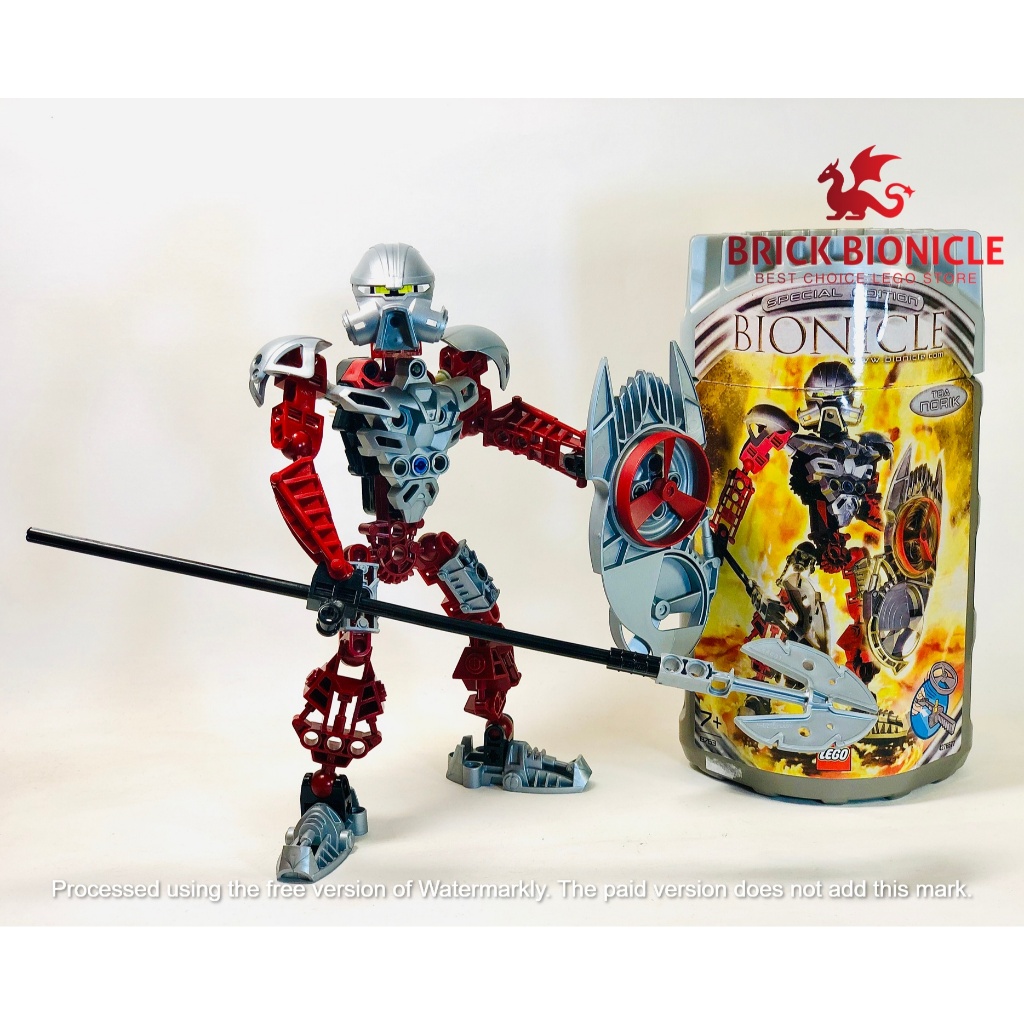 LEGO CLASSIC BIONICLE - BIONICLE ASSEMBLY TOY - 8763 TOA NORIK