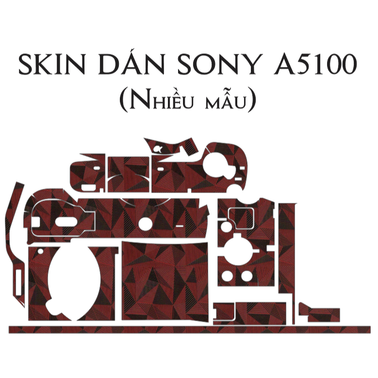 กล้อง Sony A5000 / A5100 ผิว (หลายรุ่น) | 3M สติ๊กเกอร์ฟิล์มสําหรับแต่งคําอัพออน