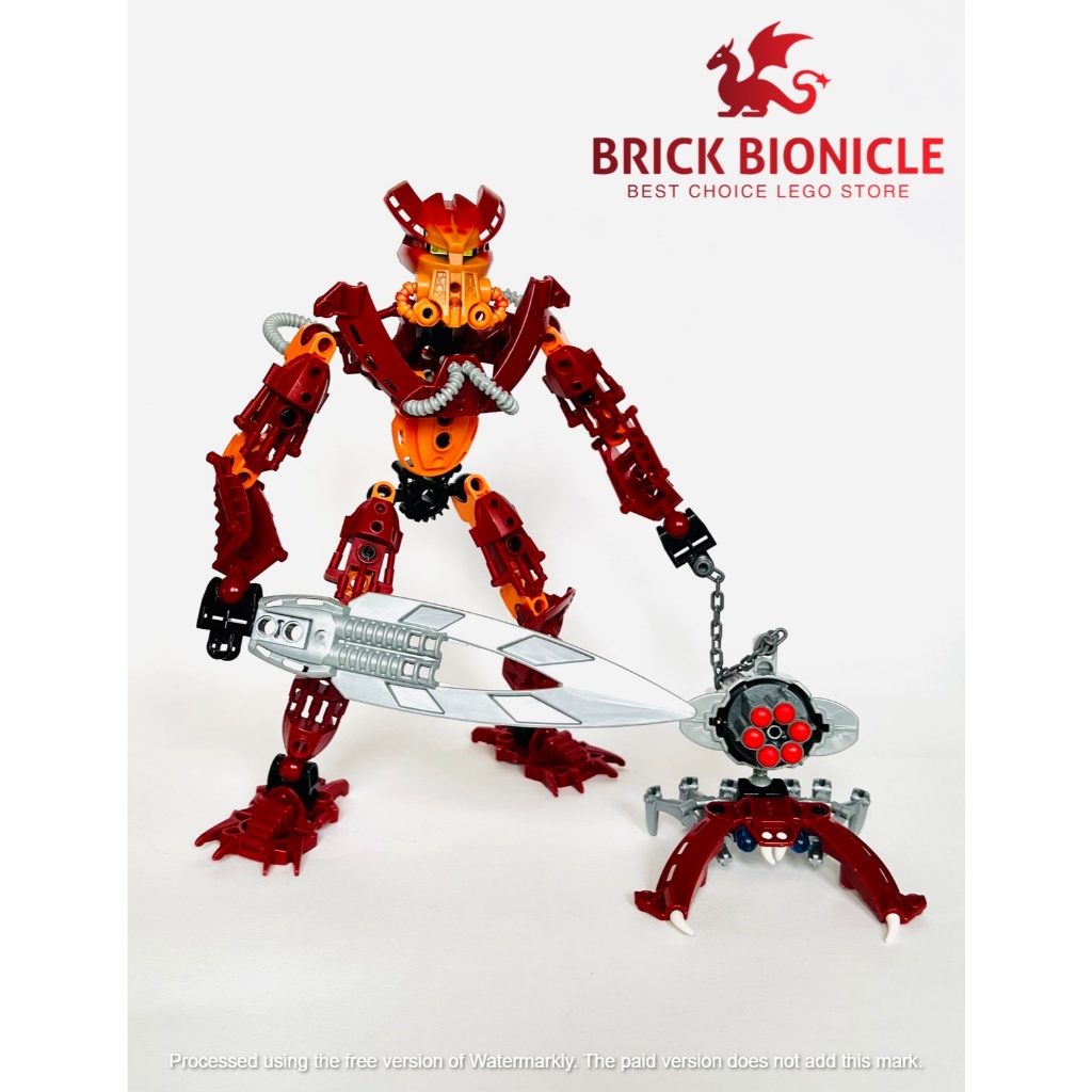LEGO BIONICLE REAL - LEGO BIONICLE MAHRI ASSEMBLY TOY - 8911 TOWER JALLER MAHRI