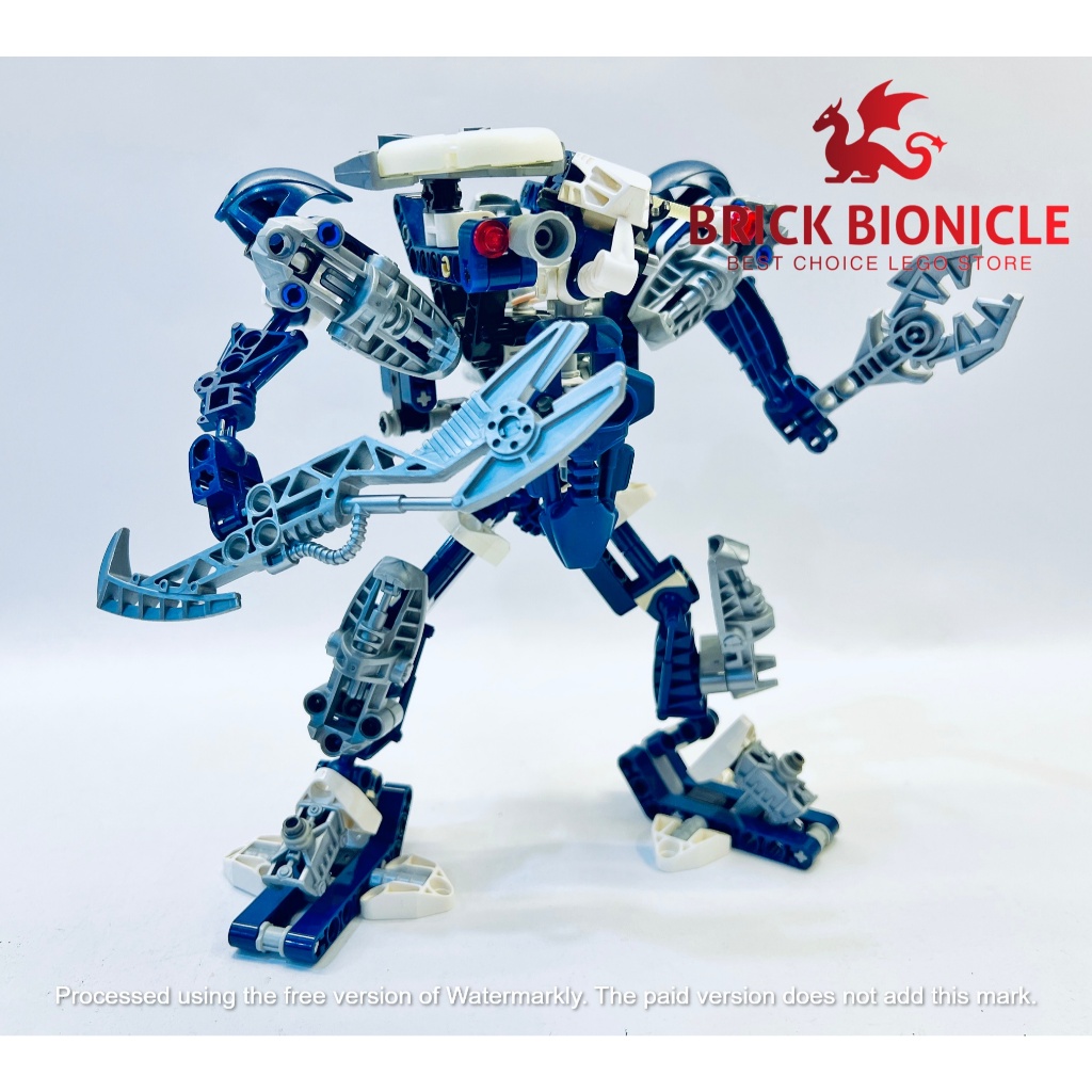 LEGO VINTAGE BIONICLE - BIONICLE ASSEMBLY TOY - 8623 Krekka