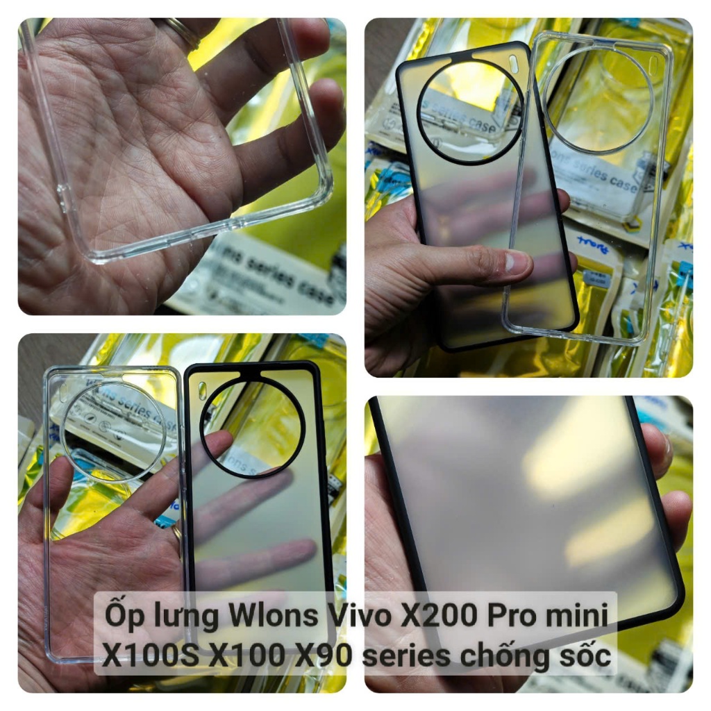 Wlons Vivo X300 Pro X200 Ultra mini X200S X100S X100 X90 X80 X70 Plus UAG, Ringke เคสกันกระแทก