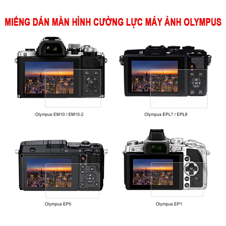 ฟิล์มกันรอยกล้อง Olympus