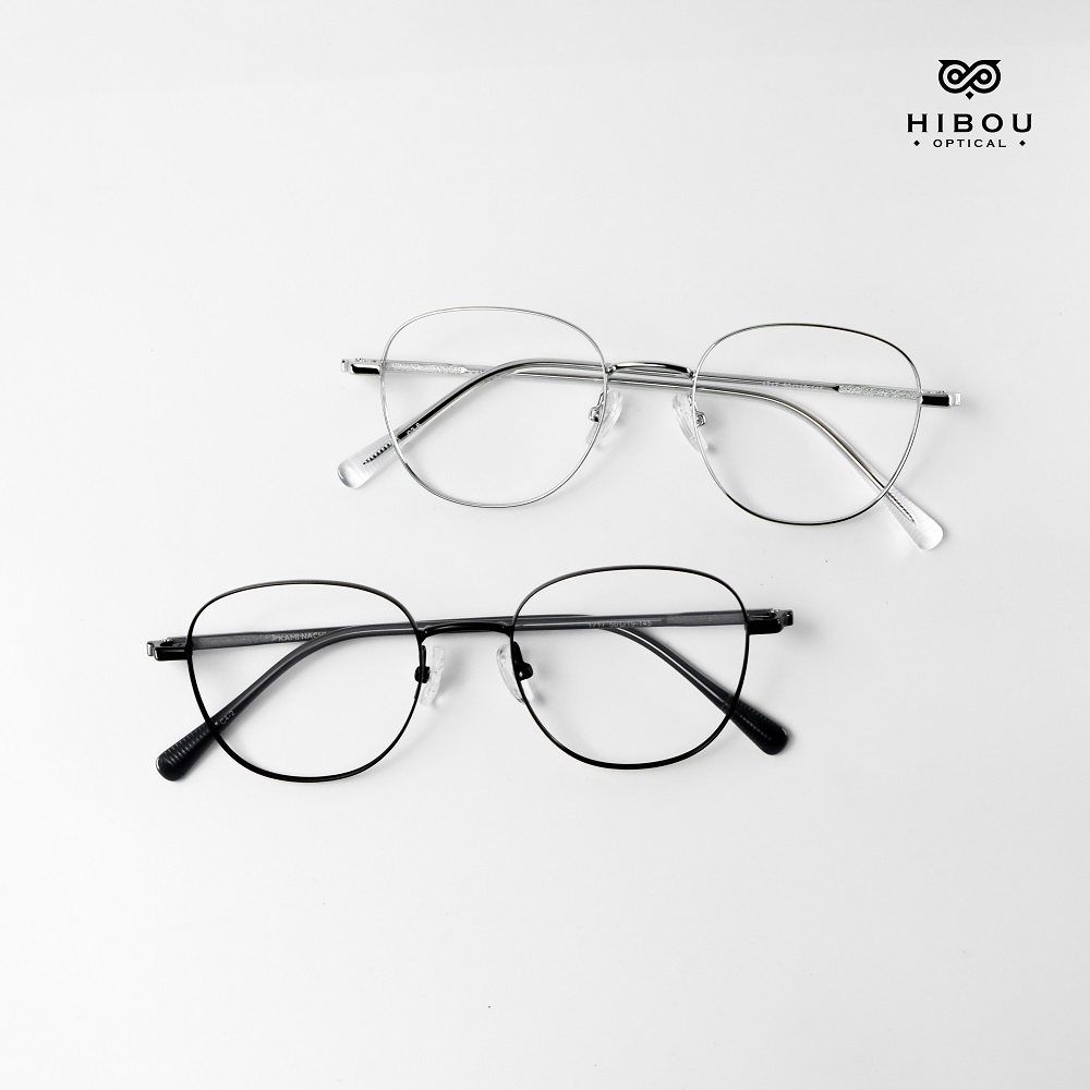 HIBOU กรอบแว่นตานักเรียนสําหรับผู้ชายและผู้หญิงแว่นตาแฟชั่นเหมาะสําหรับ Square และ Round Face Vline 