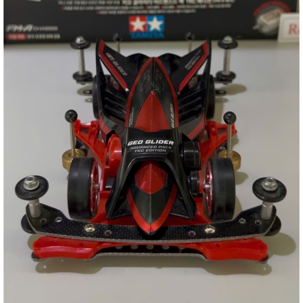 [TAMIYA] 92448 Mini 4WD GEO GLIDER ADPACK TKC โมเดลรถแข่ง (FM-A CHASISS)