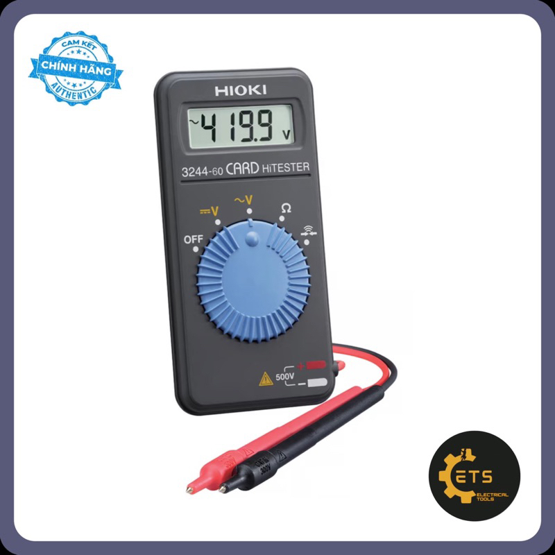 Hioki 3244-60 มิเตอร์ไฟฟ้ามัลติฟังก์ชั่นพกพา