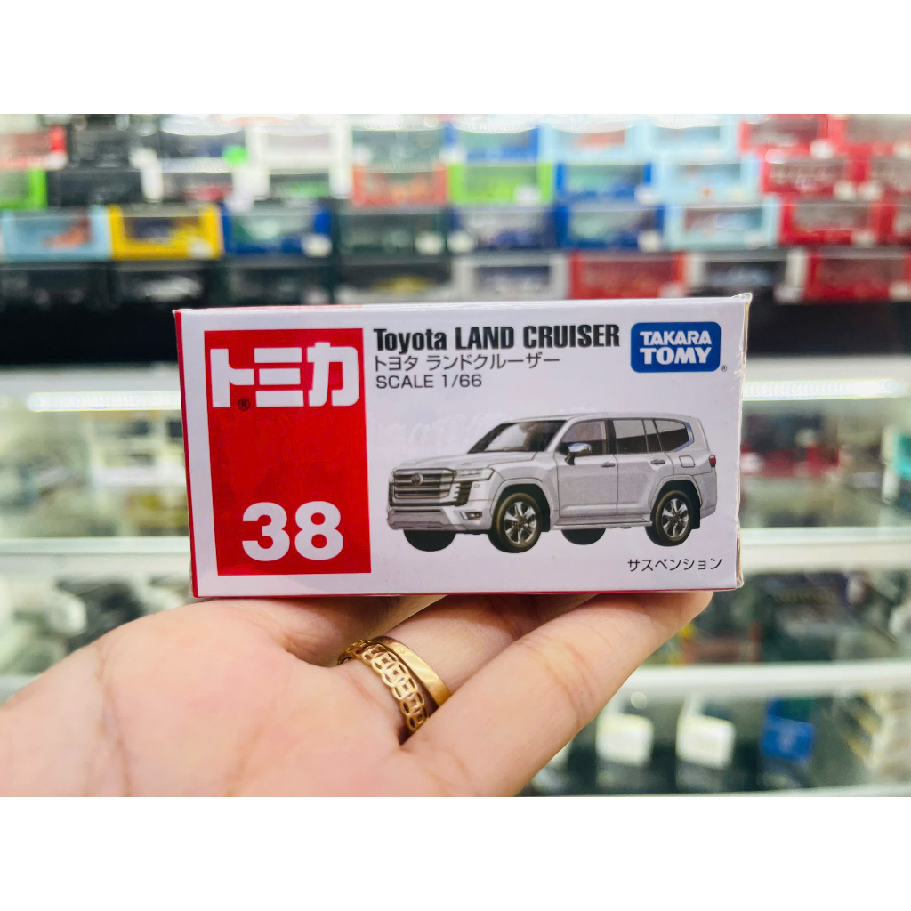 T0y0ta Land Cruiser LC300 No.38-10 โมเดลรถเหล็ก 1:66 Tomica สเกล 188674