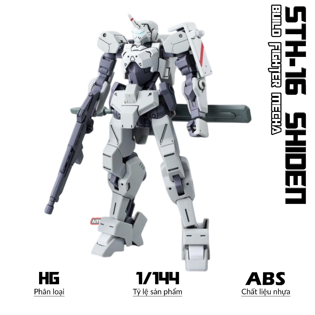 HG STH-16 Shiden Model [Orga Custom], 1/144 Mobile Suit, Plastic Assembly Toy