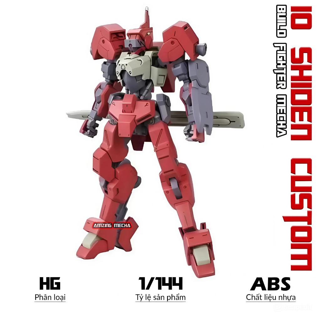 HG IO Frame Shiden Custom Model (RYUSEI-GO), ชุดสูทมือถือ 1/144