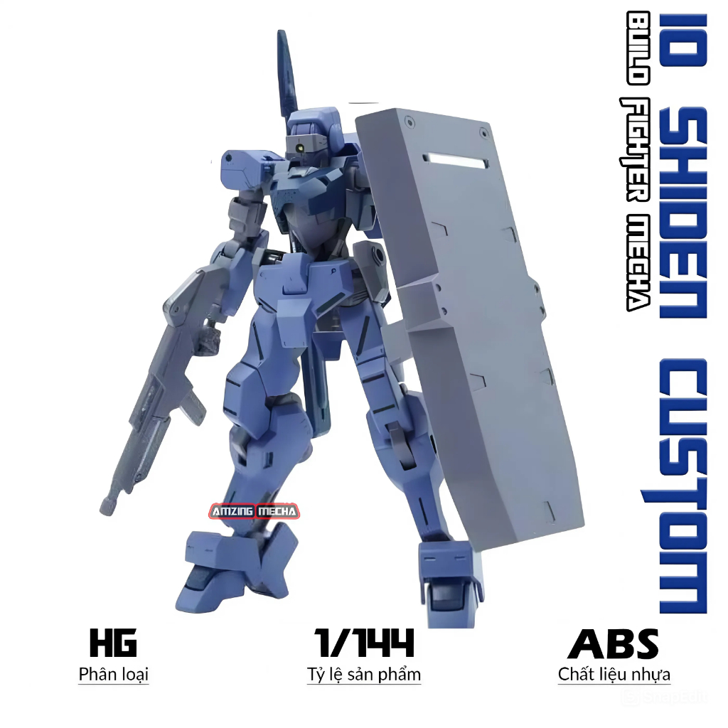 โมเดล HG Ioframe Shiden (Teiwaz) ชุดมือถือ 1/144 ของเล่นประกอบพลาสติก