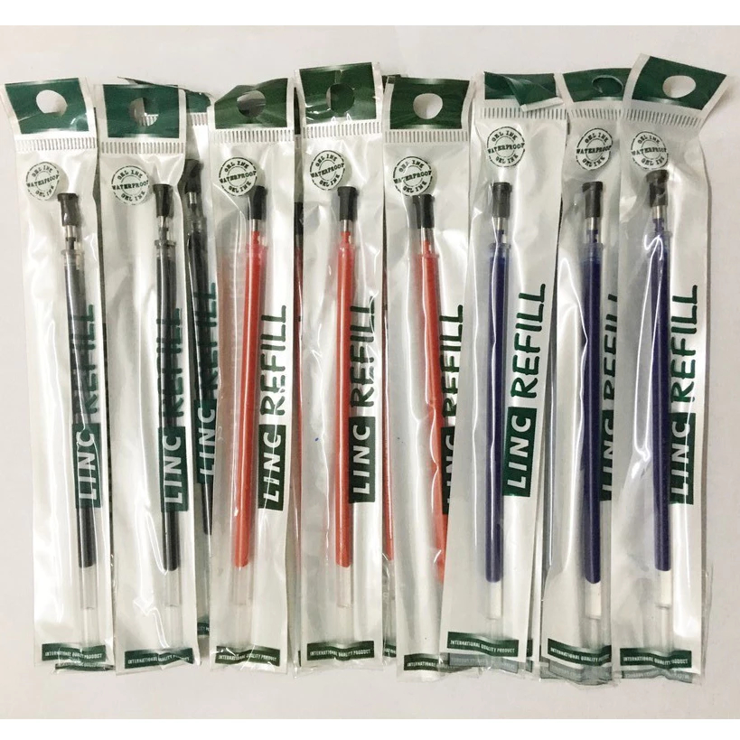 Combo 100 LINC EXECUITIVE 0.5mm Water Pen Refills - สามารถใช้แทนปากกา Linc ทุกประเภท