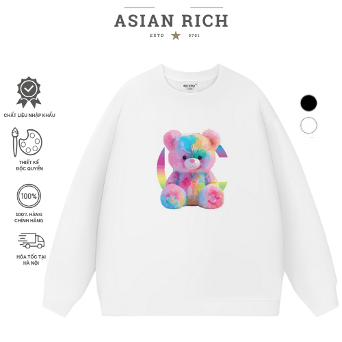 เสื้อสเวตเตอร์ตุ๊กตาหมี Asian Rich Premium 7 สี