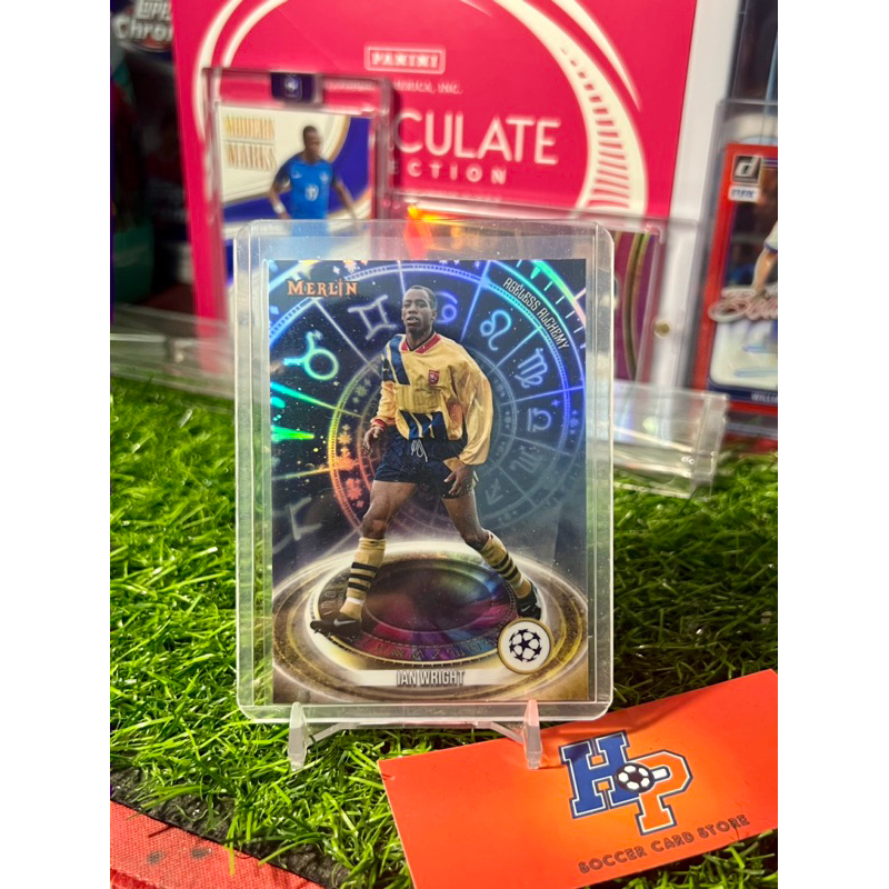 Ian Wright Ageless Alchemy Topps Merlin Chrome 2023/24 การ์ดฟุตบอล