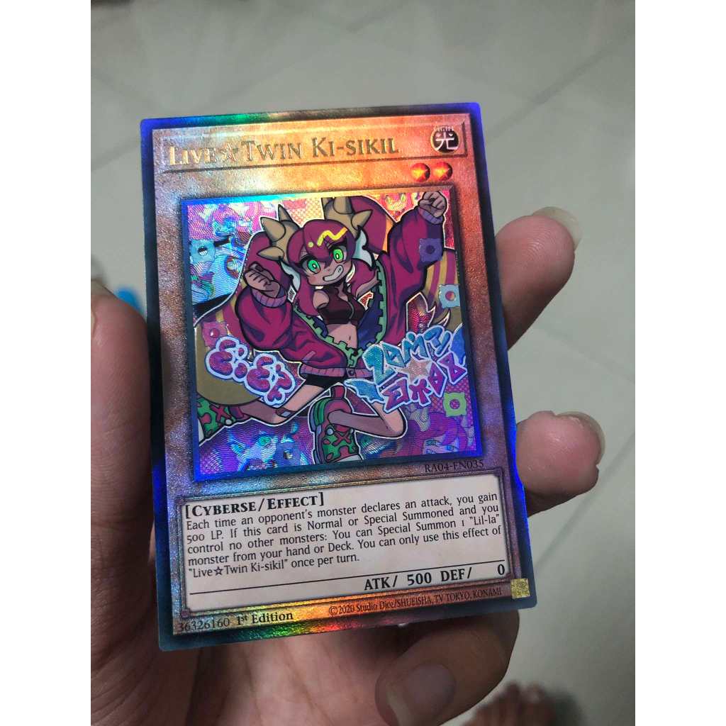 การ์ด Yugioh LiveTwin Ki-sikil - RA04-EN035