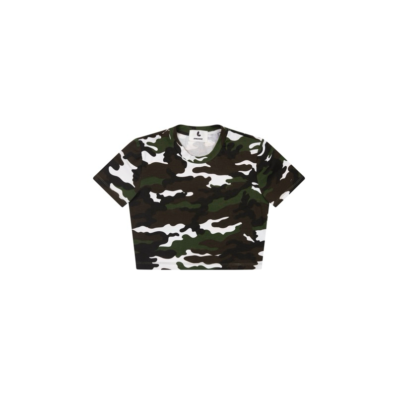 เสื้อ CROPTOP CAMO**