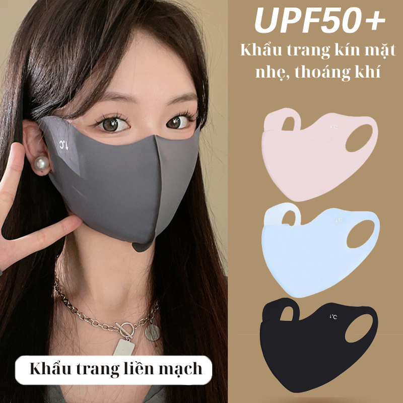 UPF50 Anti-UV, Sunscreen Mask - Half-Face Anti-UV Sunscreen Mask T271