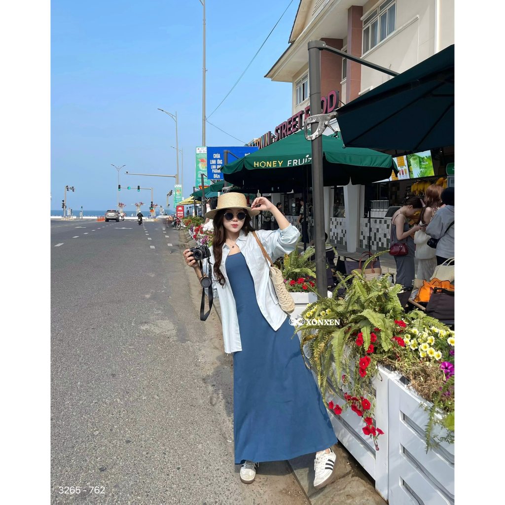 XonxenShop PCT เดรสยางยืดทูรูคอเหลี่ยม รหัส 3265
