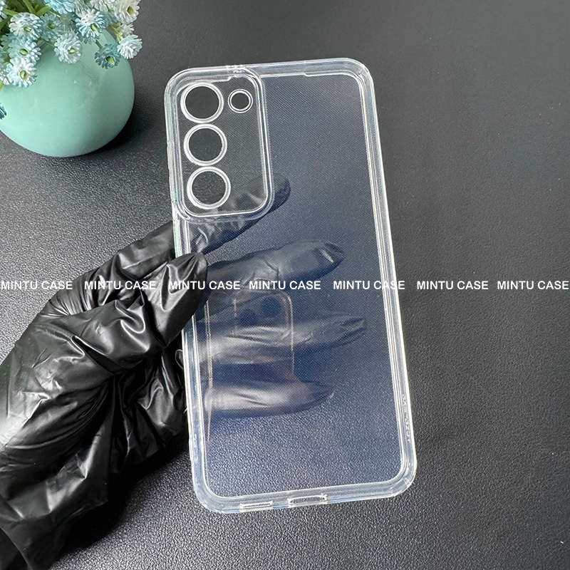 เคสใส Samsung Galaxy S23 Plus / S23Plus / s23plus - เคสใสหนายืดหยุ่นช่วยปกป้องกล้อง