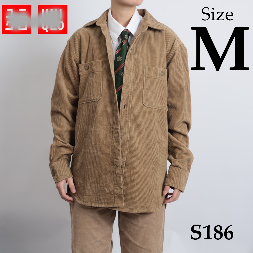 [Size M ][SS186] เสื้อแจ็คเก็ต GU UNII/TU/LLO - มือสอง (2hand) - COBvintage VINTAGEL