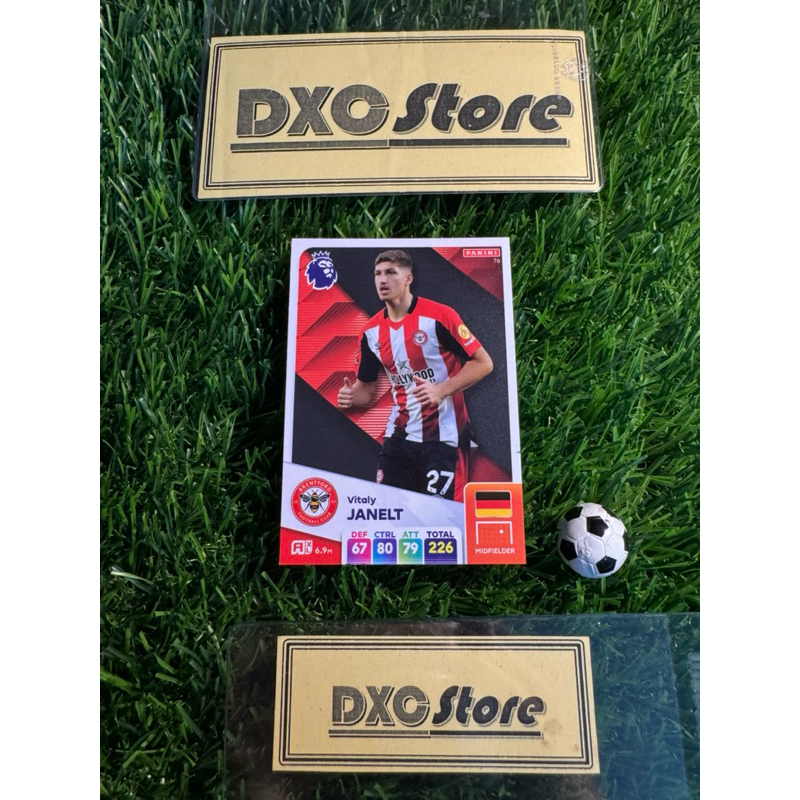 [ ของแท้ ] - PANINI ADRENALYN XL PREMIER LEAGUE 2025 - VITALY JANELT (BRENTFORD)