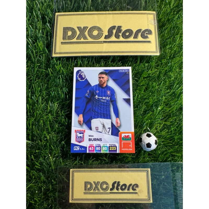 [ ของแท้ ] - PANINI ADRENALYN XL PREMIER LEAGUE 2025 - WES BURNS (IPSWICH TOWN)