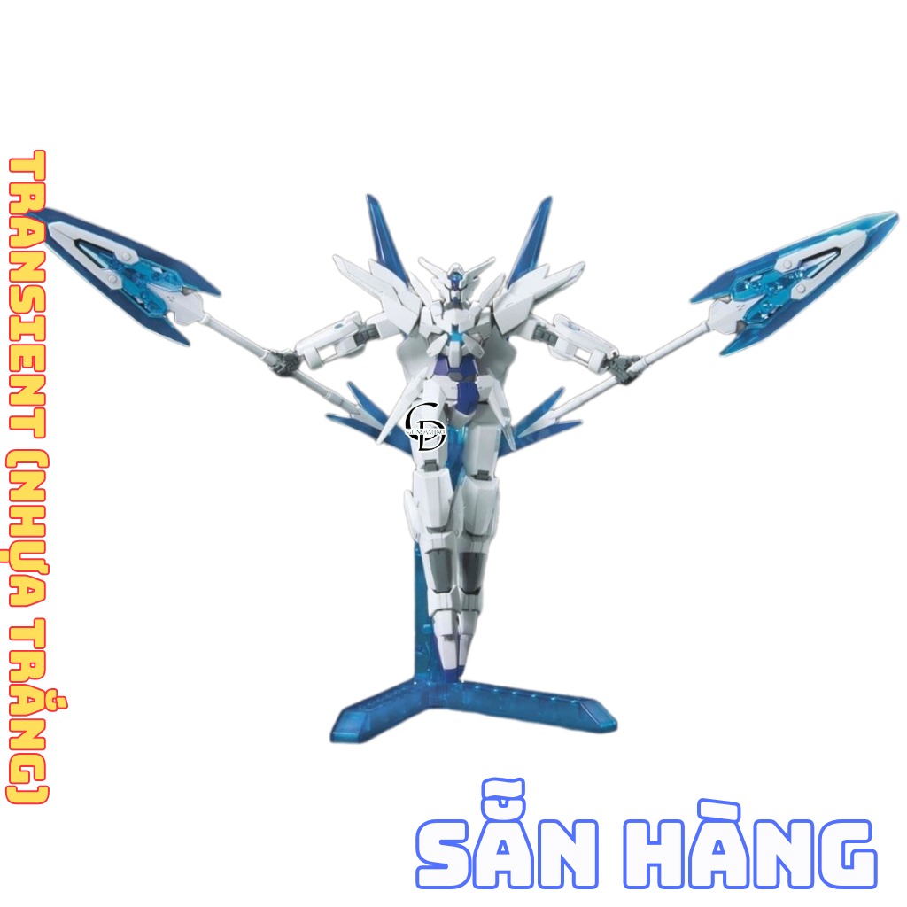 [พร้อมสต็อก] HG BF 1/144 Transient White JMS Assembly Model (รวมฐาน + รูปลอก)