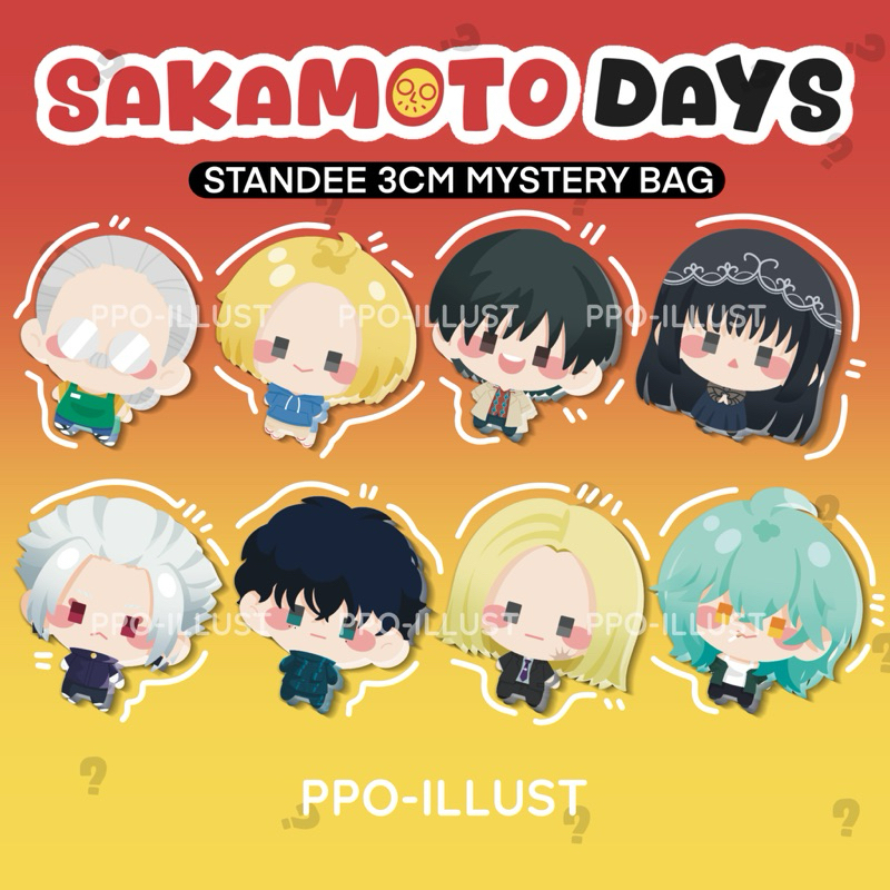 พีโป | [GACHA] Sakamoto Days Model Standee 3cm