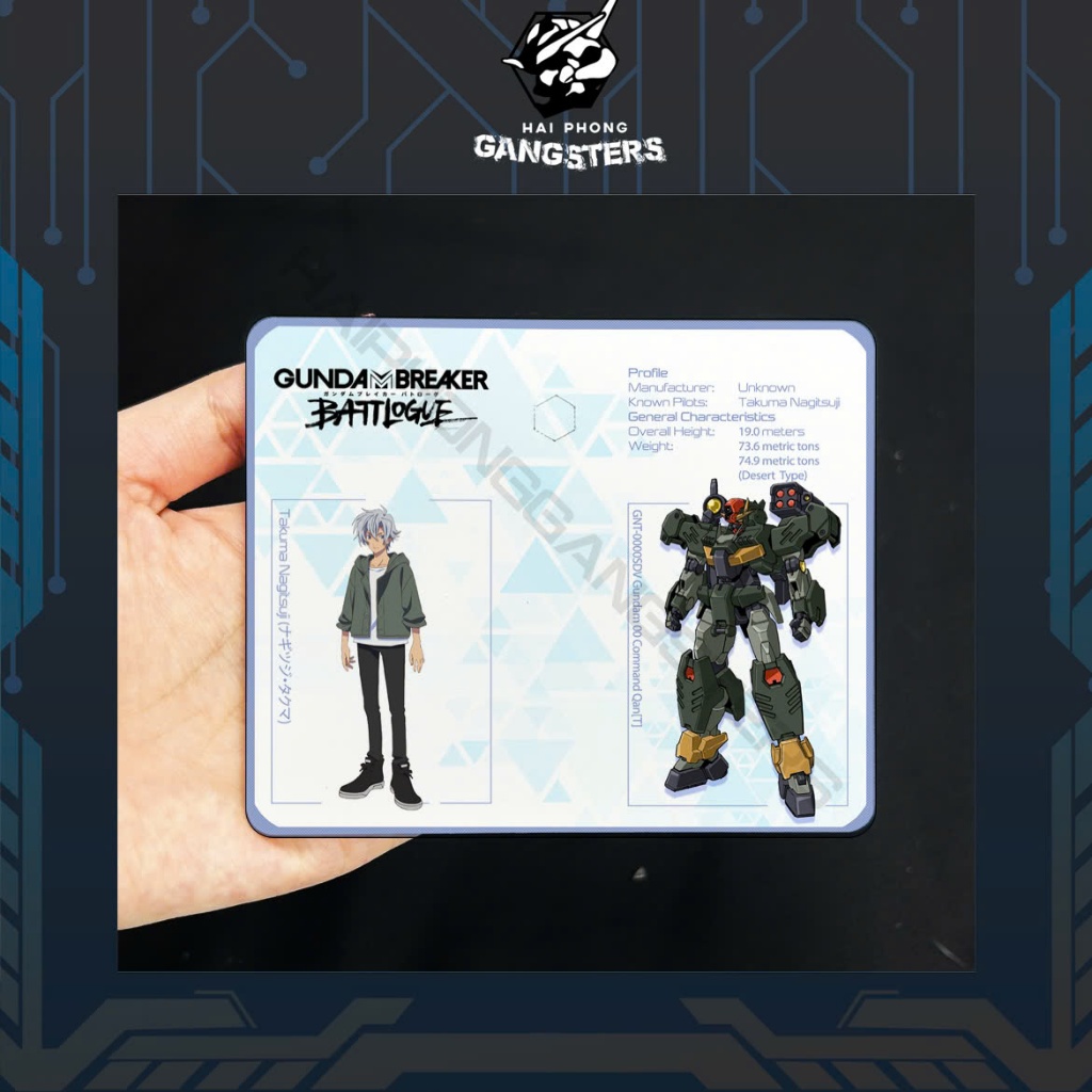 BM2 - 00 COMMAND QAN[T] DESERT TYPE BREAKER (Series GUNDAM BUILD METAVERSE) mica Base สําหรับกันดั้ม