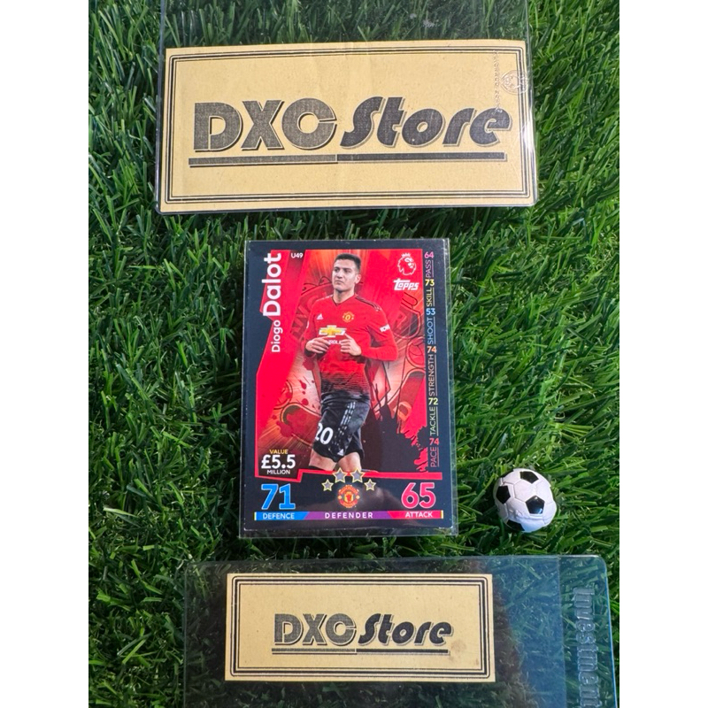 [ ของแท้ ] - TOPPS MATCH ATTAX EXTRA PREMIER LEAGUE 2018/2019 - DIOGO DALOT (MANCHESTER UNITED)