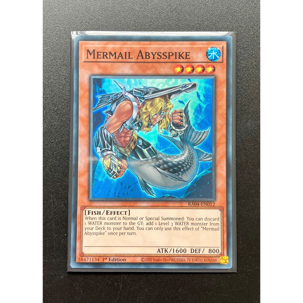 YMS - [การ์ด Yugioh] - [TCG-UK] - RA04-EN012 - Mermail Abysspike