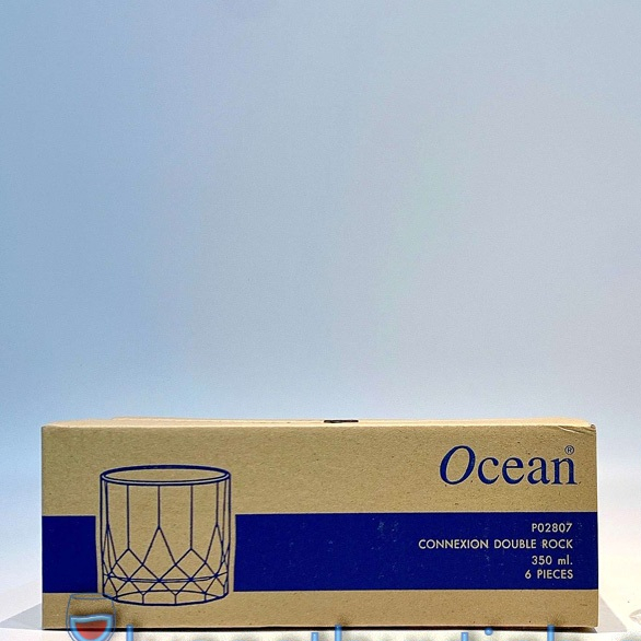 (Ocean.2070) ชุดถ้วยแก้ว Connexion Double Rock 6 ใบ – P0207 – 350ml