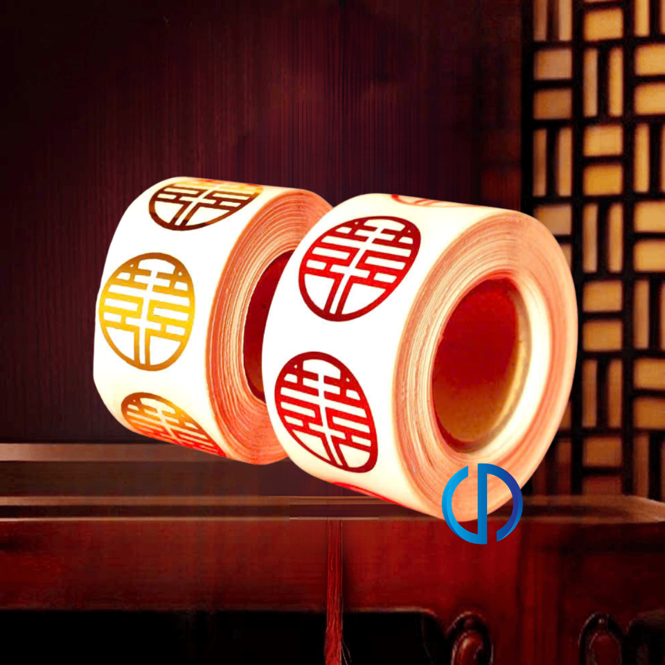 SONG HY PATTERN STICKER DECAL ROLL (แถมชุดซองเงินนําโชค 2025)