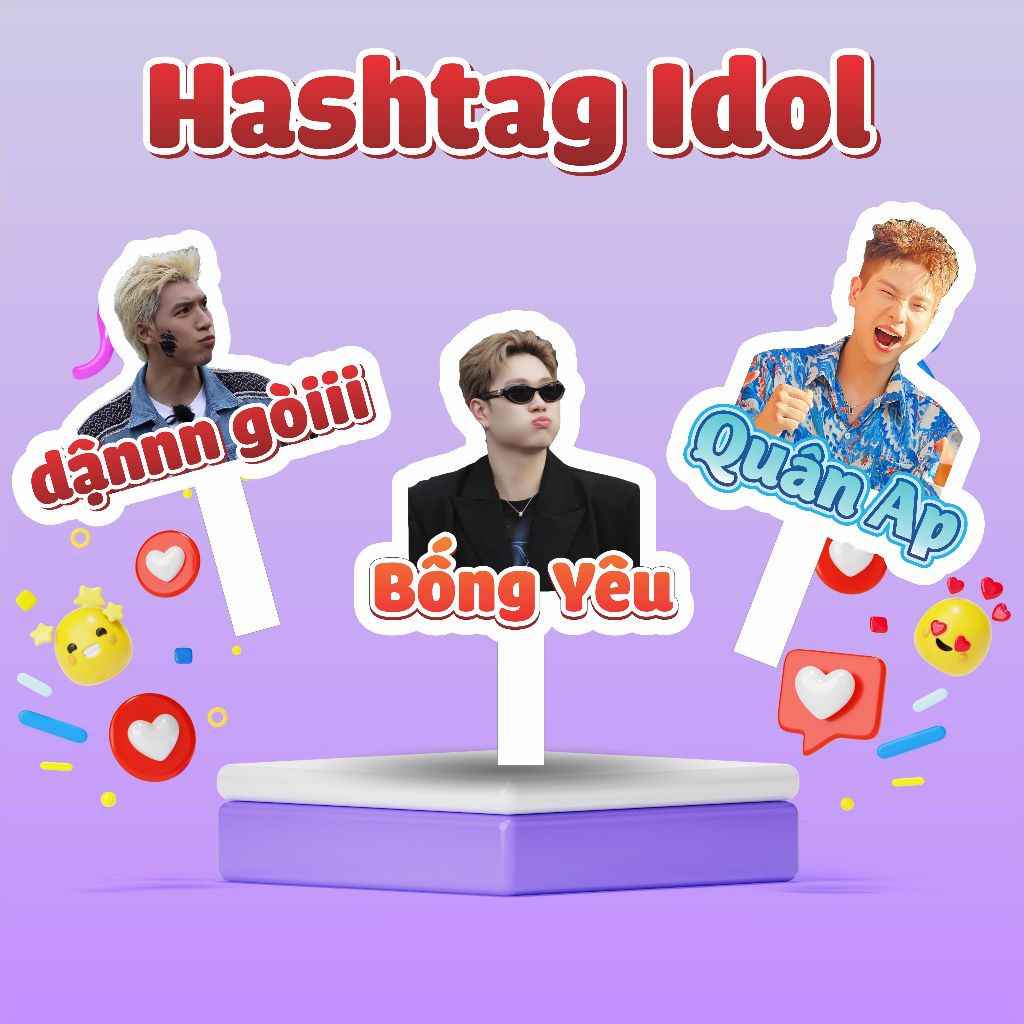 มือถือ Hashtag Swing Idol คอนเสิร์ต กิจกรรมดนตรี Hashtag มือถือ